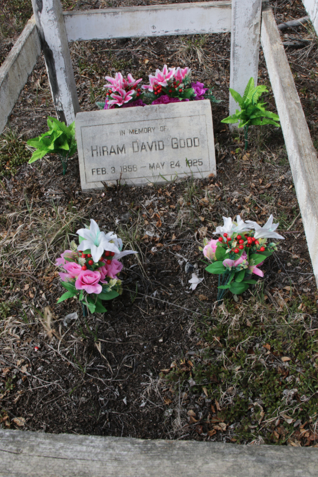 Grave of Hiram David Good, Tagish, Yukon