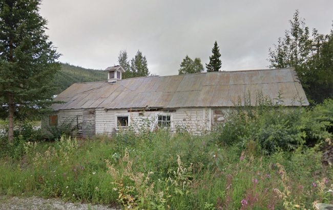 A side view of the Engineering Office (Building 19) at Bear Creek in July 2015. Photo by Google.