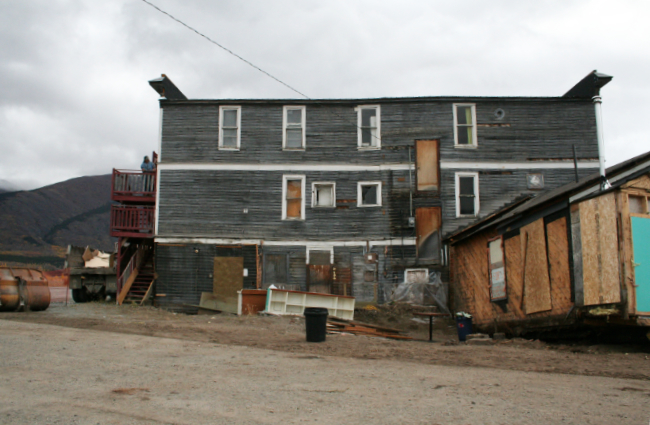 Caribou Hotel on September 22, 2006. Photo by Murray Lundberg.