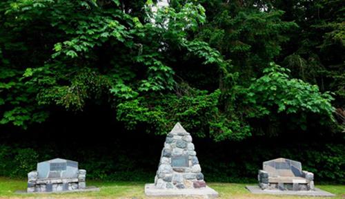 Robert Service Memorial Park, 2015. Photo by Cowichan Valley Regional District.