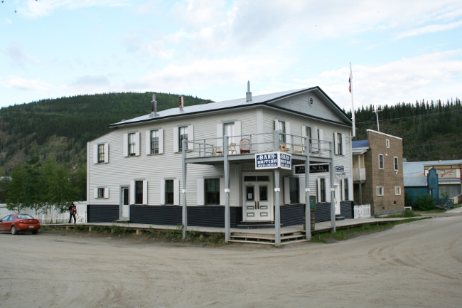 The Bank of British North America on July 6, 2007. Photo by Murray Lundberg.