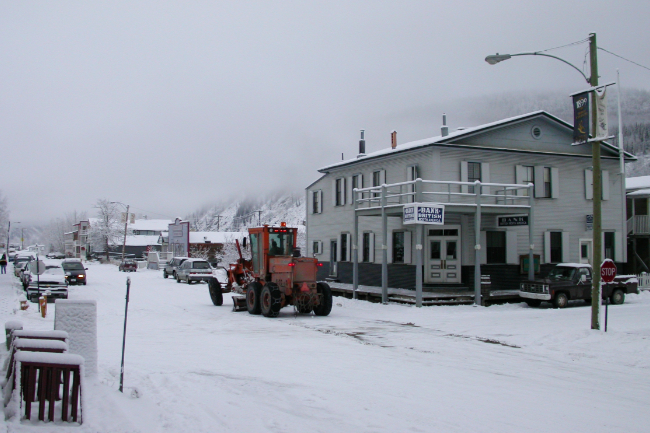 The Bank of British North America on October 18, 2002. Photo by Murray Lundberg.