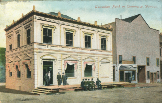 The Canadian Bank of Commerce, ca. 1915. Postcard.
