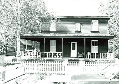 North West Mounted Police Commanding Officer's Residence, Dawson, 1987. Photo by Department of the Environment.