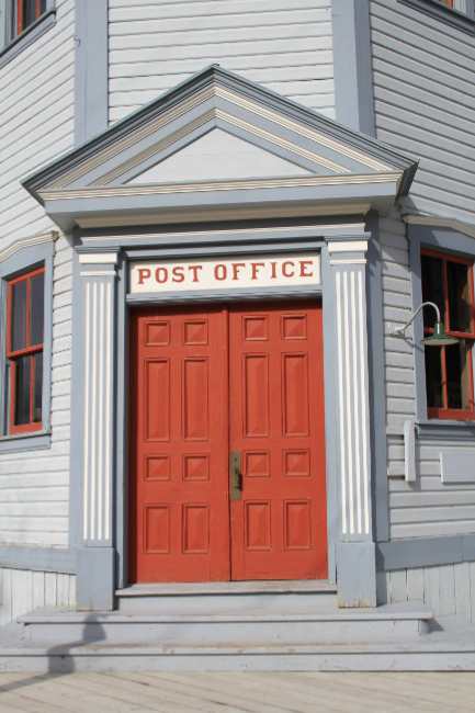 The old post office in Dawson City on July 13, 2012. Photo by Murray Lundberg.