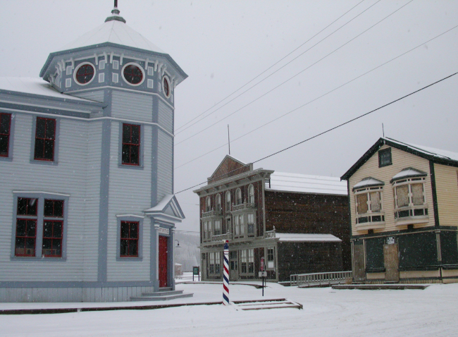 The old post office in Dawson City on October 25, 2003. Photo by Murray Lundberg.
