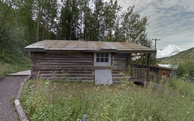 Robert Service Cabin, July 2015. Photo by Google.