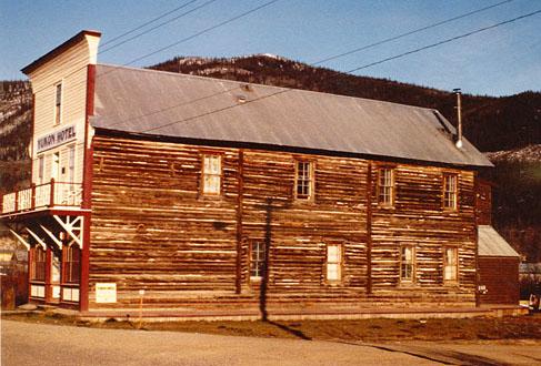 Yukon Hotel National Historic Site of Canada, after restoration. Photo by Heritage Canada.