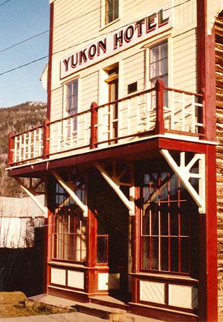 Yukon Hotel National Historic Site of Canada, after restoration. Photo by Heritage Canada.