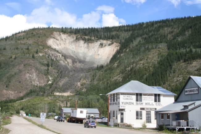 The Yukon Sawmill Company office in Dawson, Yukon, on July 14, 2006. Photo by Murray Lundberg.