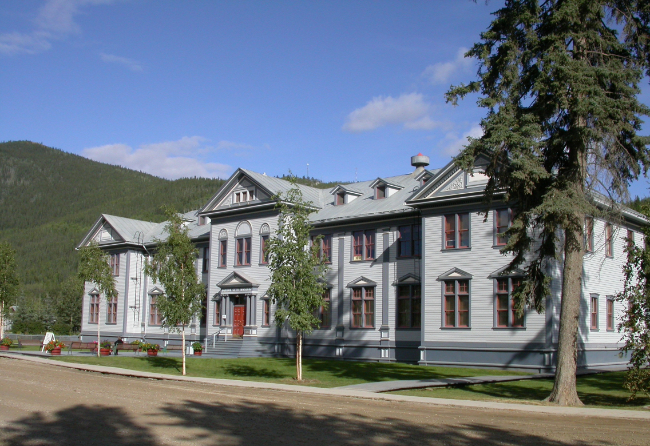 Dawson City Museum. Photo by Murray Lundberg, August 4, 2003.