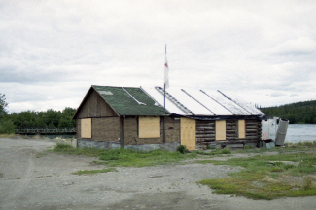 John Hatch's house (the Pioneer Hotel) in August 1, 2001. Photo by Murray Lundberg.