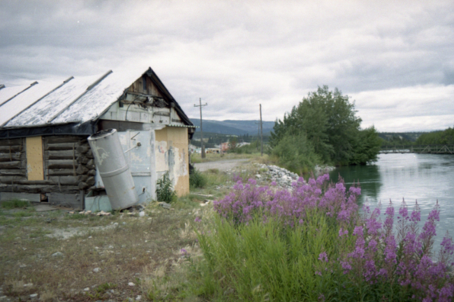John Hatch's house (the Pioneer Hotel) in August 1, 2001. Photo by Murray Lundberg.
