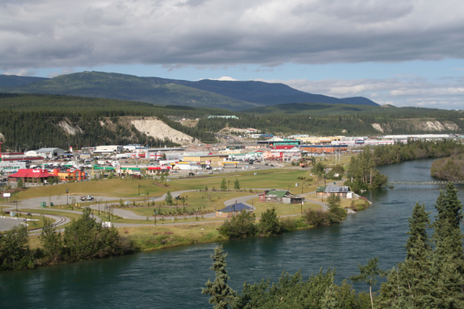 Shipyards Park on August 10, 2006. Photo by Murray Lundberg.