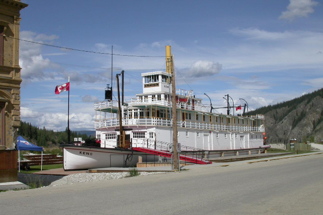 The S.S. Keno on August 4, 2007. Photo by Murray Lundberg.