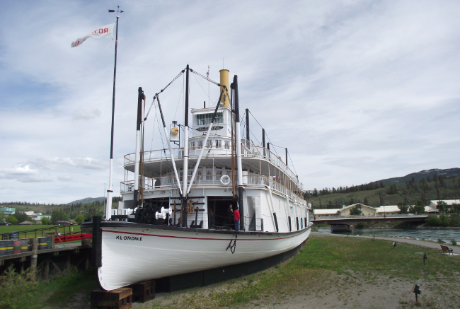 The S.S. Klondike on June 16, 2011. Photo by Murray Lundberg.