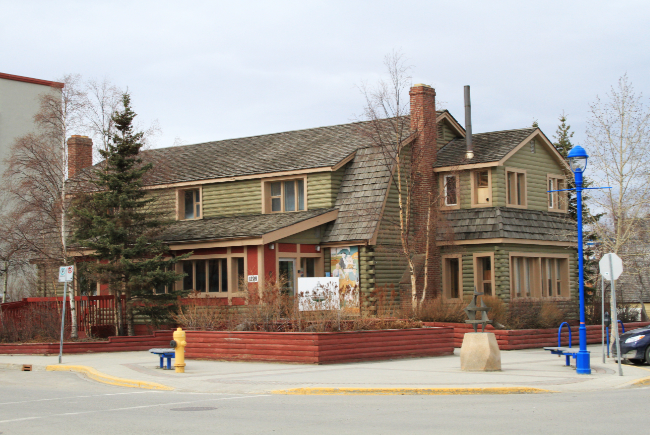 T. C. Richards Building from the southeast. Photo by Murray Lundberg, April 26, 2012.