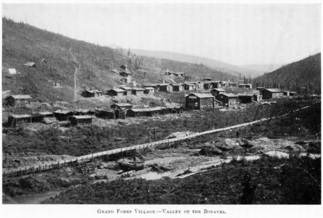 Grand Forks Village - Valley of the Bonanza, 1899