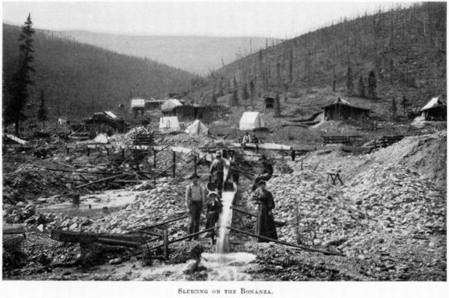 Sluicing on the Bonanza, 1899