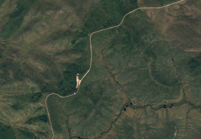 Dempster Highway Mile 203 Airport, Yukon (abandoned)