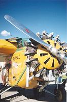 Fokker Super Universal CF-AAM in front of the Yukon Transportation Museum in Whitehorse -June 2001