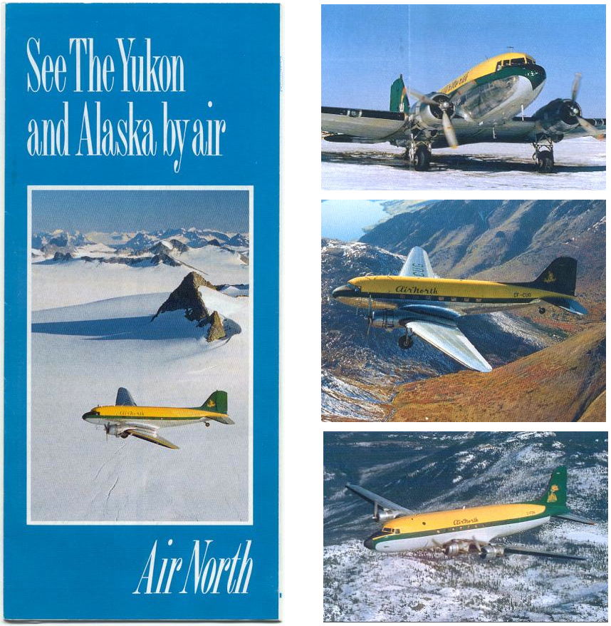 Air North DC-3 / DC-4 brochure from 1993