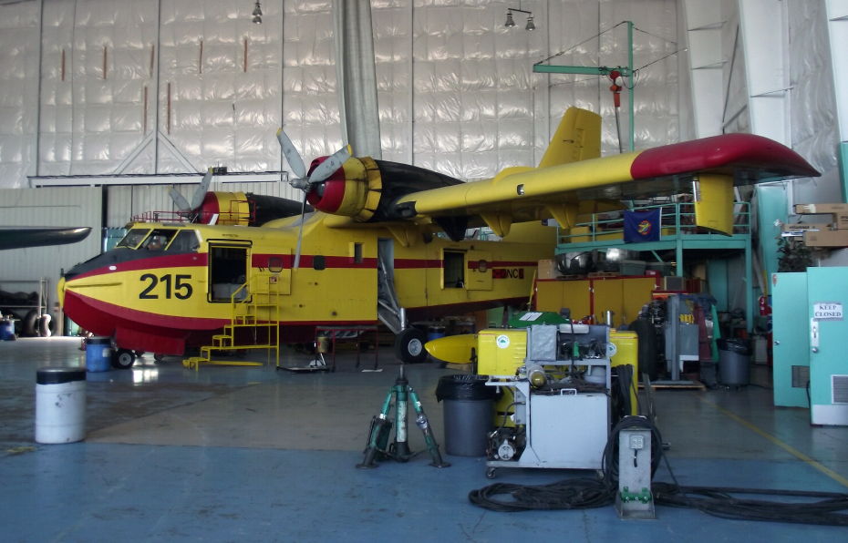 C-GNCS, a 1969 Canadair CL215 1A10 operated by Buffalo Airways