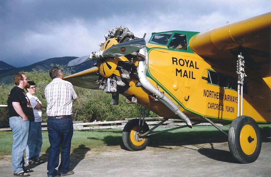 Fokker Super Universal CF-AAM at Carcross, Yukon