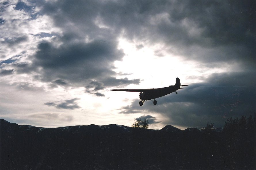 Fokker Super Universal CF-AAM in Carcross, Yukon