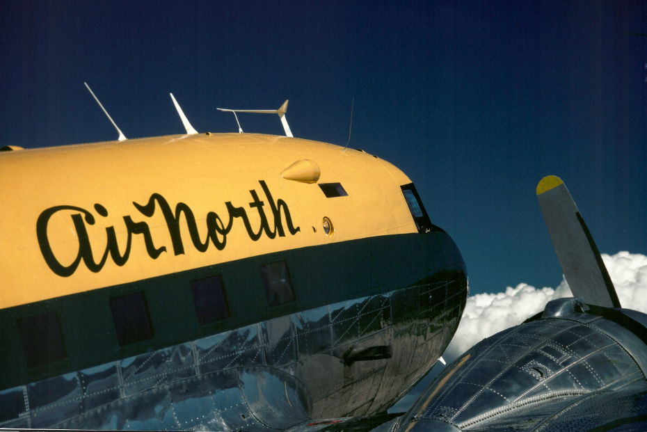 Air North C-47A CF-CUG in Dawson City