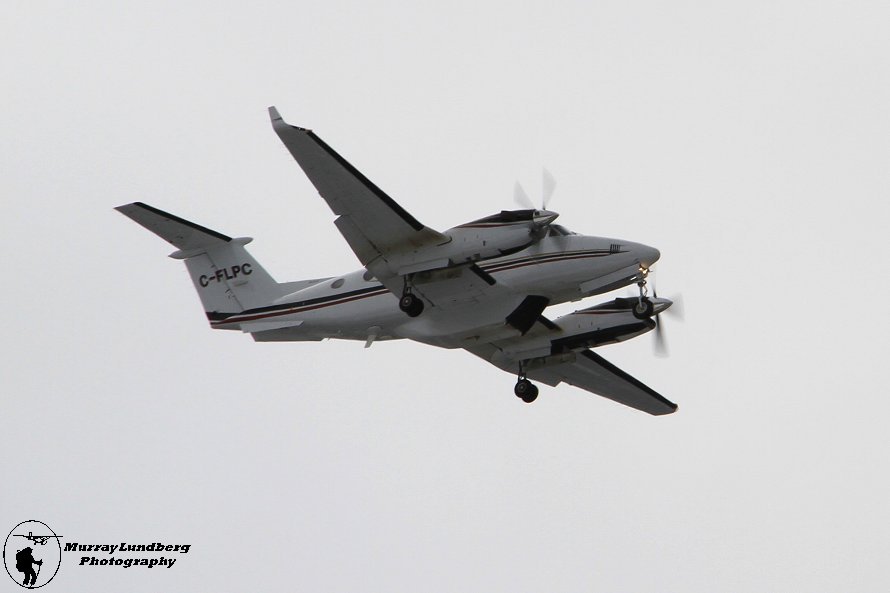 Alkan Air's Beech B300 C-FLPC at Whitehorse, Yukon