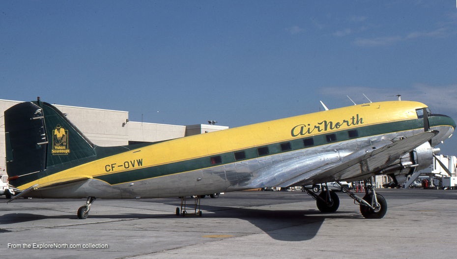 CF-OVW, an Air North DC-3 (C-47)
