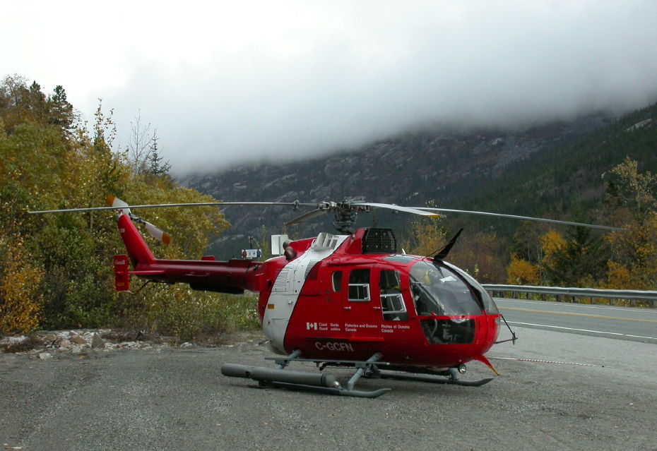 C-GCFN: Messerschmitt BO 105 helicopter