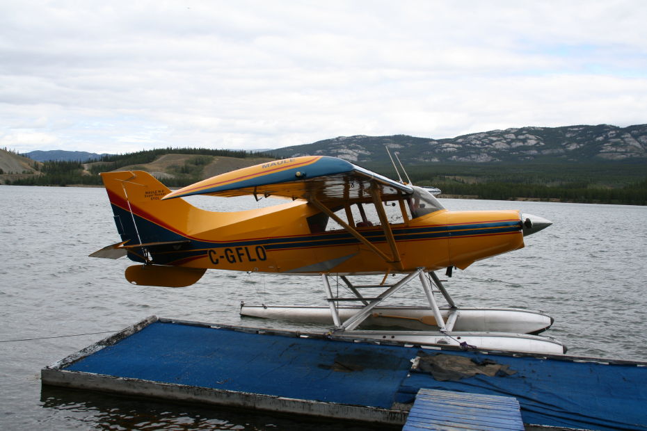 C-GFLO, a 1985 Maule M-6-235 operated by Whitehorse Air Services