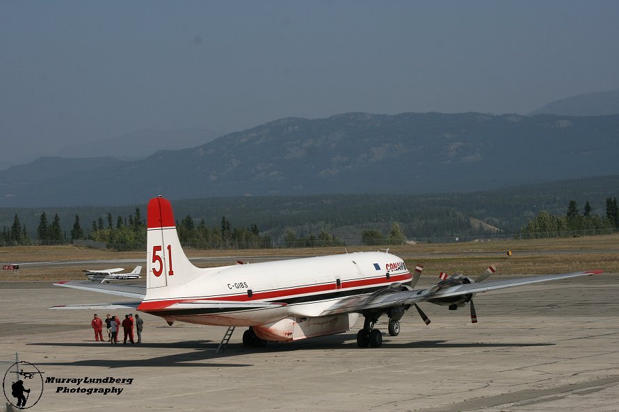 Conair Aviation's Douglas DC-6A C-GIBS