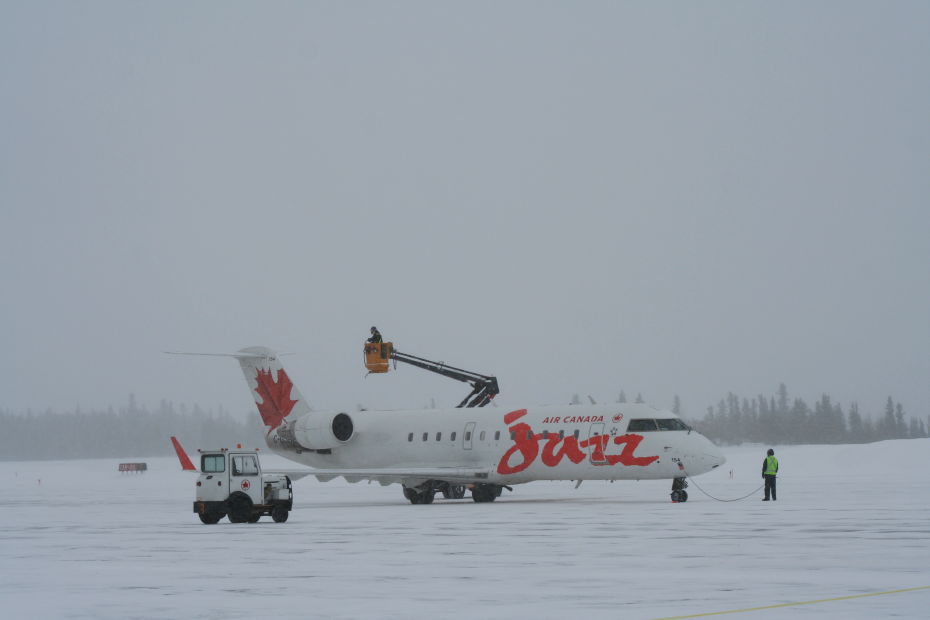 C-GJZN, a 2001 Bombardier CL-600-2B19 operated by Air Canada Jazz