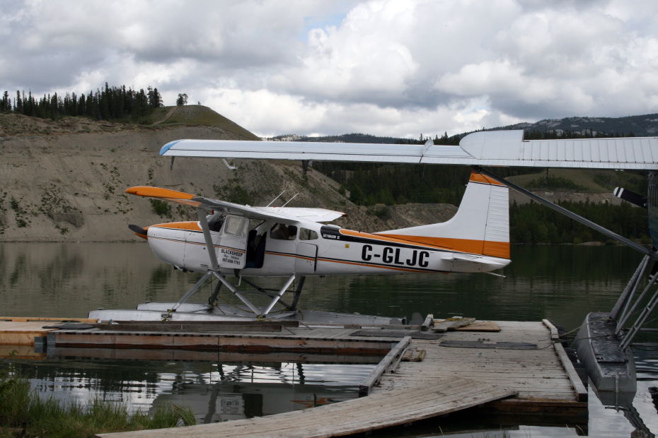 C-GLJC, a 1976 Cessna A185F operated by Black Sheep Aviation & Cattle Company
