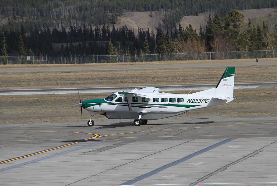 N233PC, a 2006 Cessna 208B Grand Caravan at Whitehorse, Yukon (CYXY)