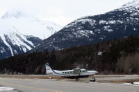 N332AK: Cessna 208B at Skagway, Alaska