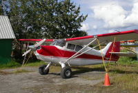 N6177M: 1948 Stinson 108-3 Voyager at Lake Hood, Anchorage, Alaska