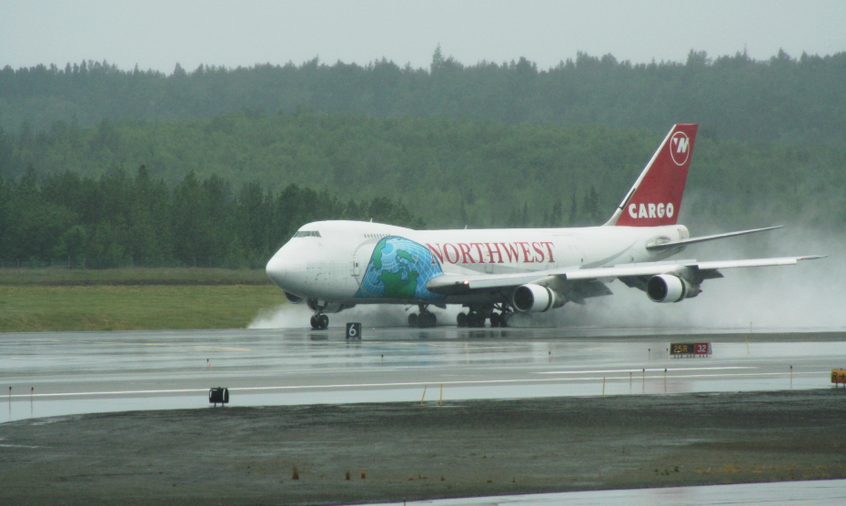 N645NW, a 1987 Boeing 747-222B operated by Northwest Airlines Cargo