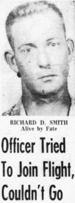 Officer Tried To Join Doomed Flight, Couldn't Go - November 24, 1961