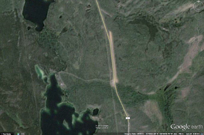 Braeburn airport, Yukon