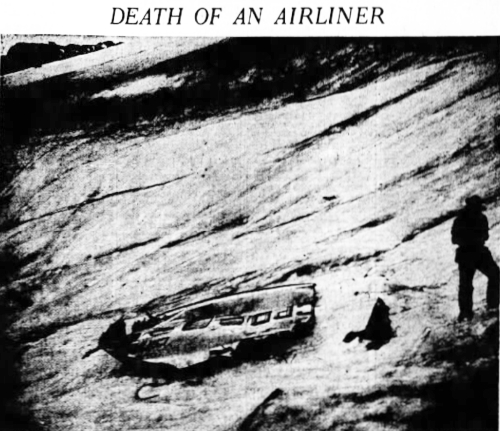 Photo: Death of an Airliner, 1943