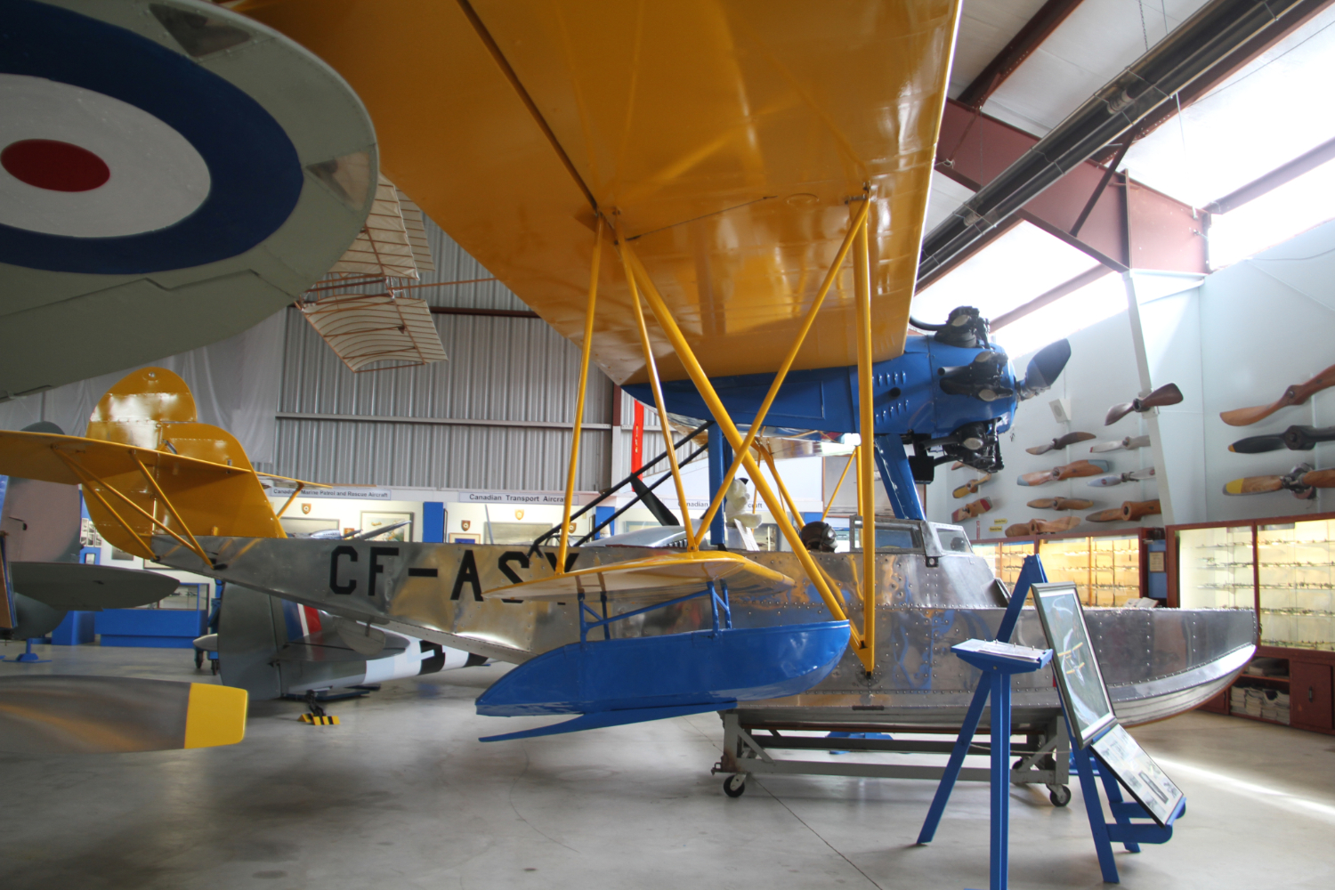 Eastman E-2 Sea Rover CF-ASY at the BC Aviation Museum.