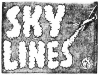 Sky Lines column, 1941
