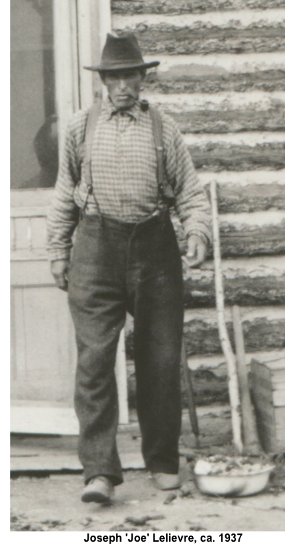 Joseph 'Joe' Lelievre, ca. 1937