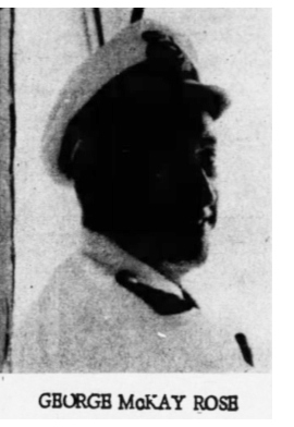 George McKay Rose, 1962