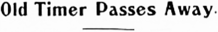 Hance Stewart dies at Whitehorse, April 1925