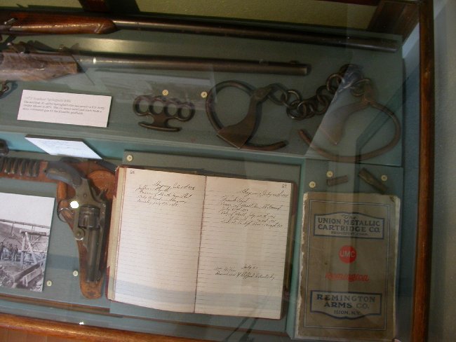 A photo of the museum at Skagway, Alaska